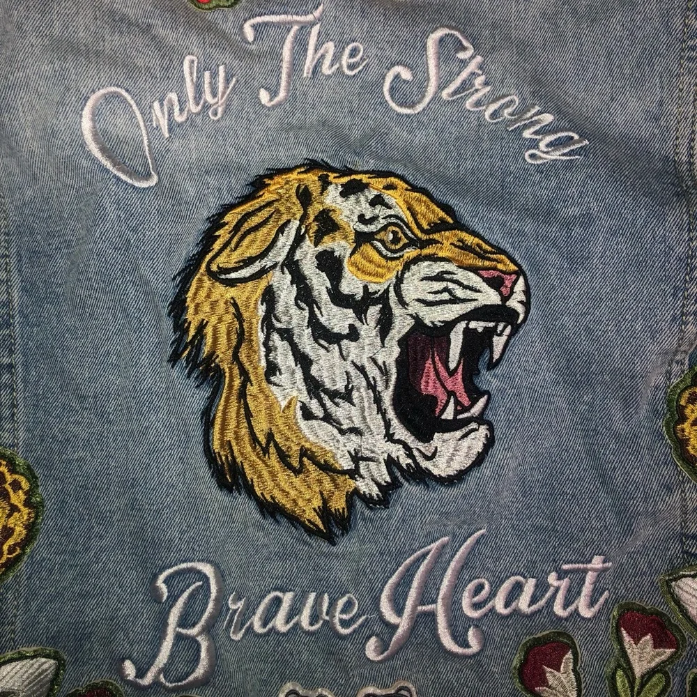 Fur Lined Jean Jacket - Picture 10 of 10
